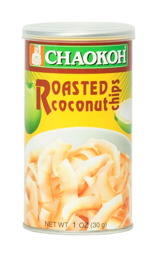 Snack di fiocchi di cocco arrostiti - Chaokoh 30g.